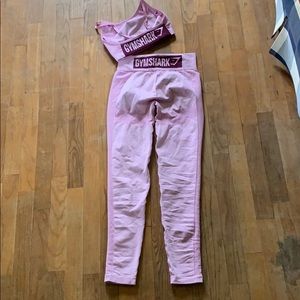 Gymshark High waisted flex set size S/M